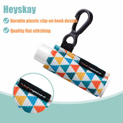 HEYSKAY elastic lip balm holder stretches to fit various sizes