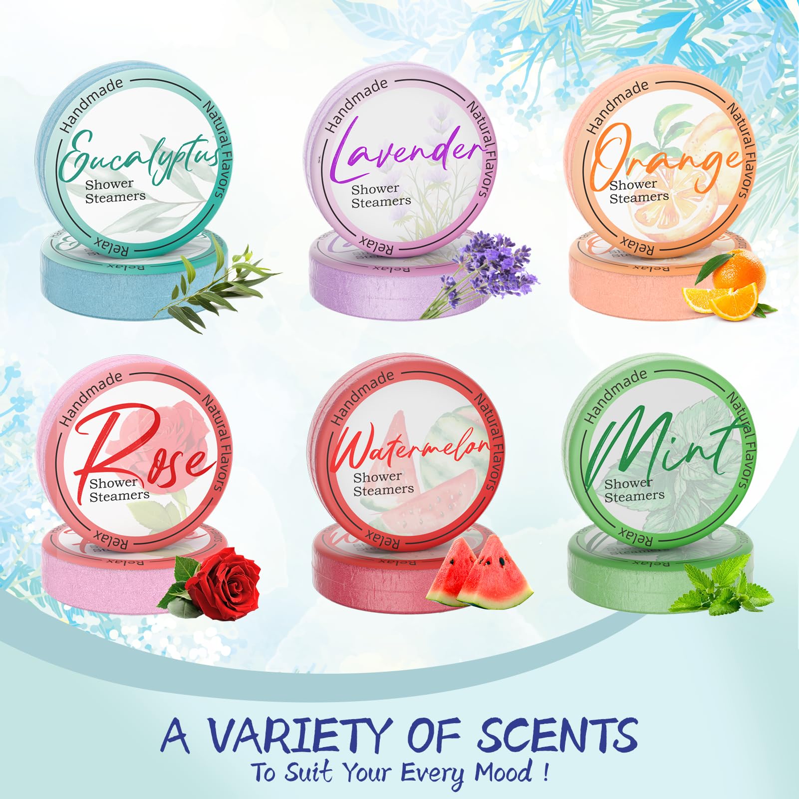 HFHO Lavender shower steamer offering calming aroma for relaxation during shower