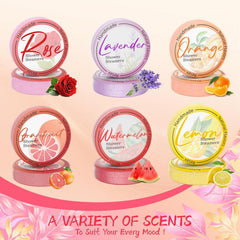 HFHO shower steamers watermelon fragrance close-up with refreshing aroma