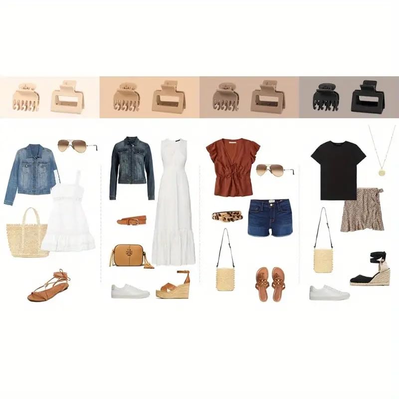 HFLYJPYW black clip pairs with evening looks and photoshoots