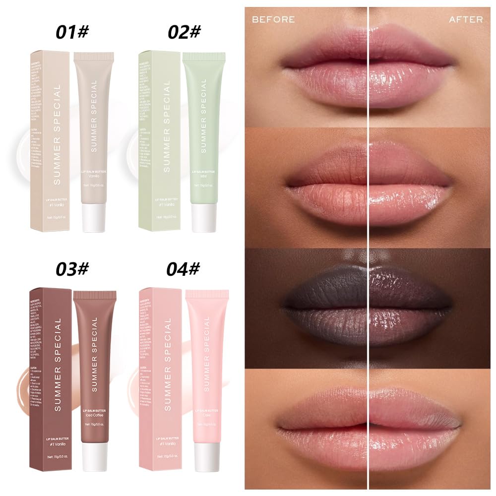HHLTOH natural tint swatch demonstrates subtle color with a glossy finish