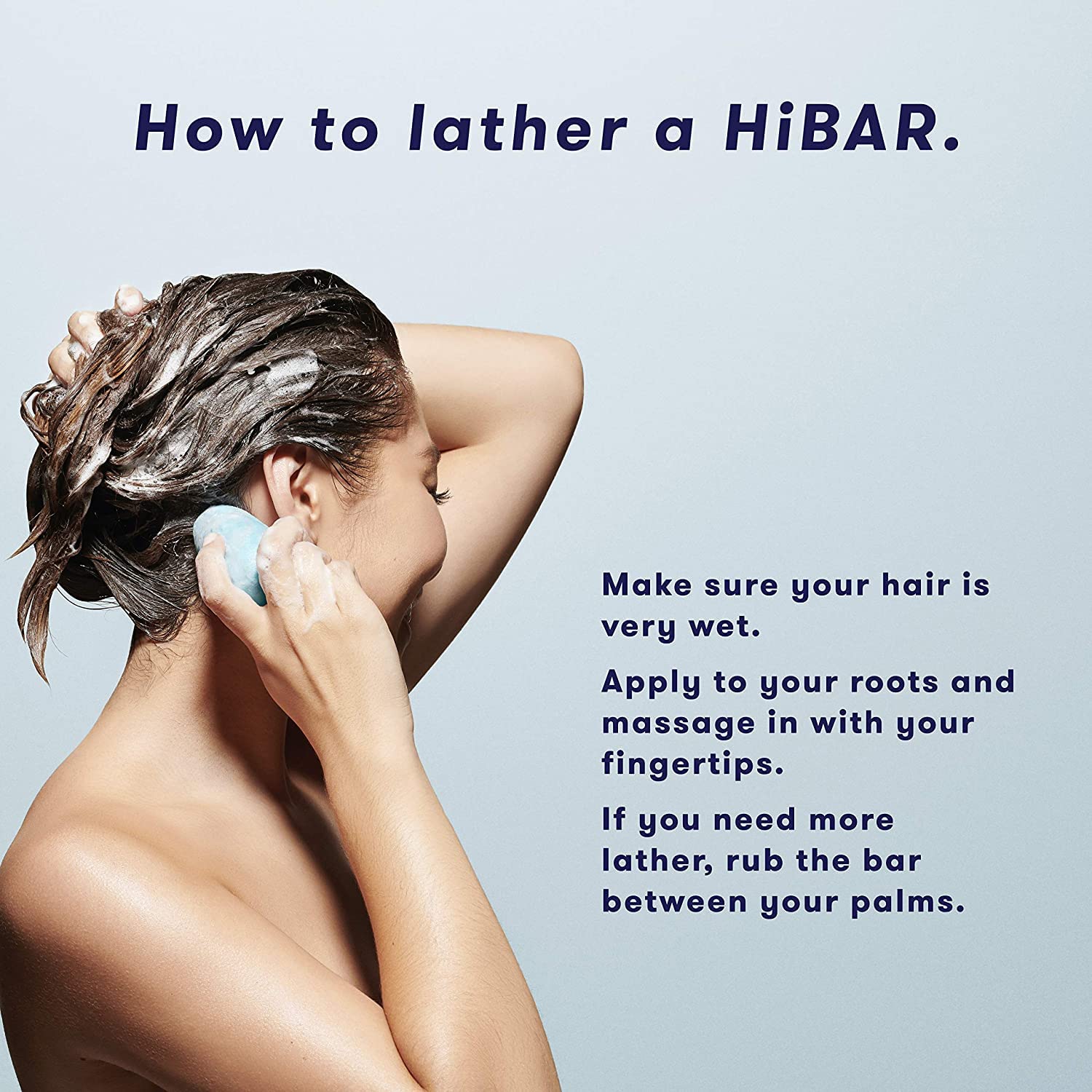 HIBAR Plastic-free packaging highlight sustainable beauty principles.
