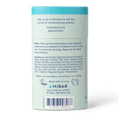 HiBAR Sensible sin aluminio, protección duradera y uso diario sin irritación.