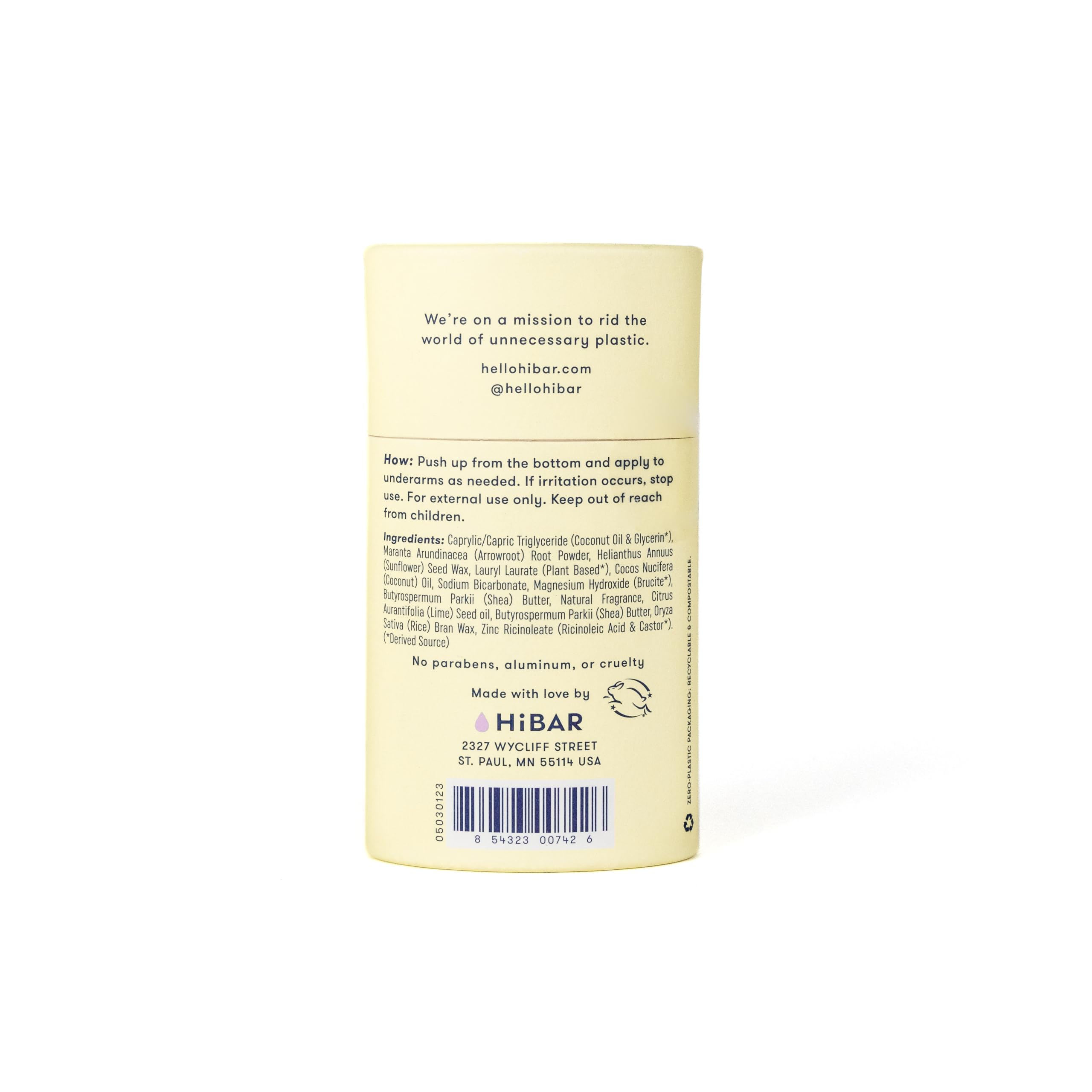 HIBAR three-pack display shows convenient, travel-ready odor protection.