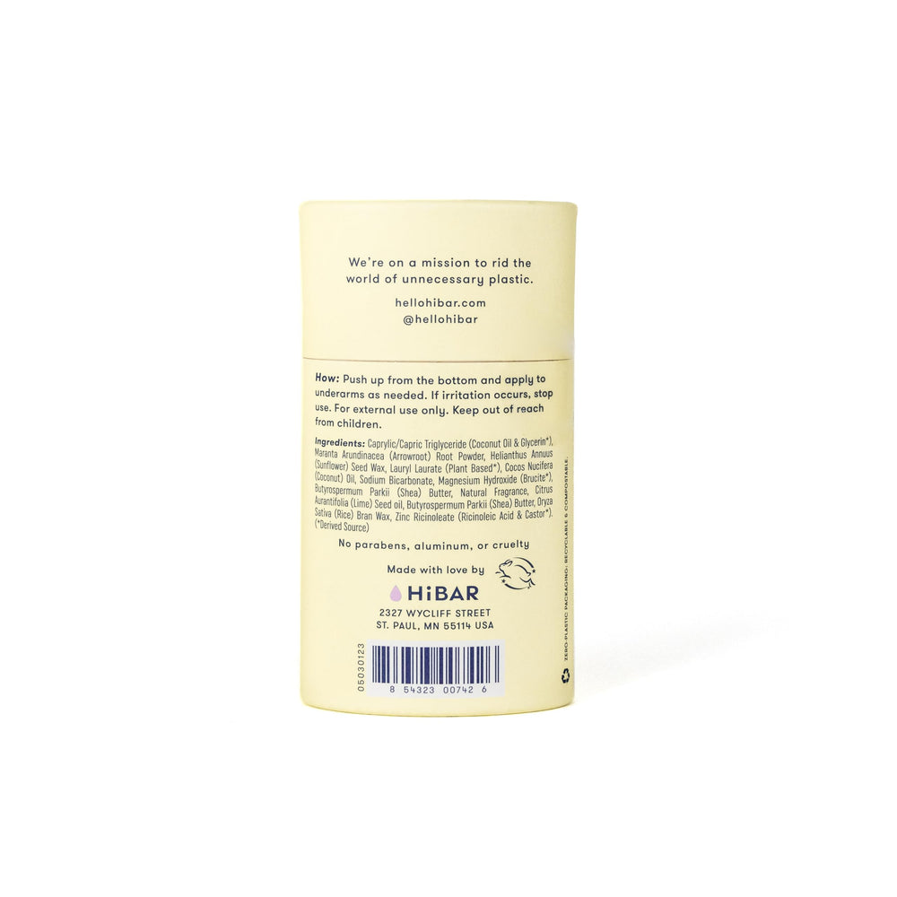 HIBAR three-pack display shows convenient, travel-ready odor protection.