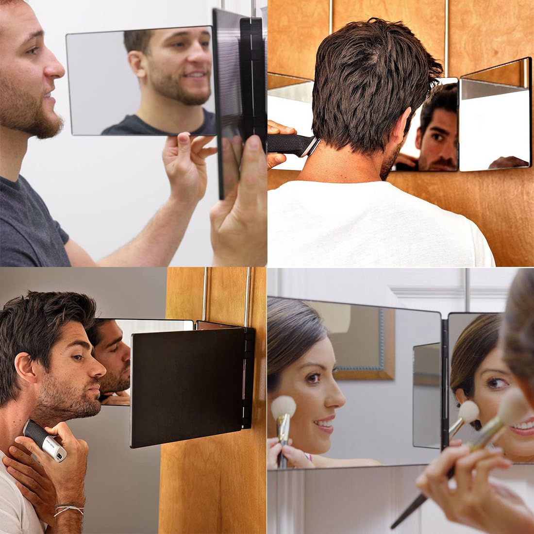 HIEEY 5X magnification mirror for detailed grooming and close work.