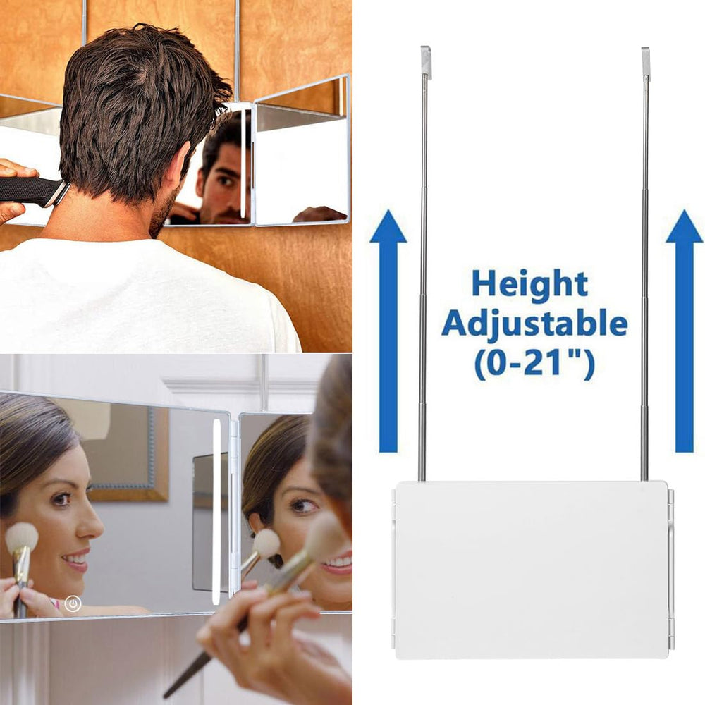 HIEEY folding portable design makes travel grooming easy.