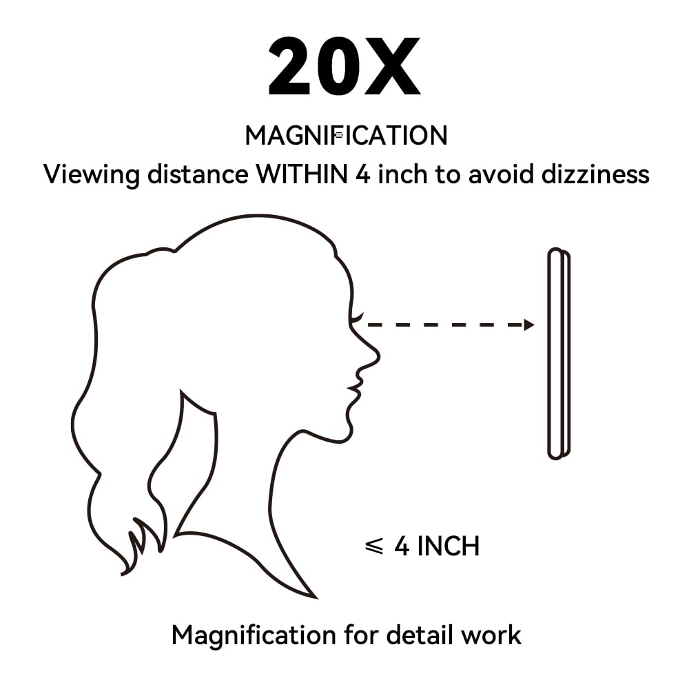 HIEEY mirror enabling 360-degree rotation for versatile makeup and skincare viewing