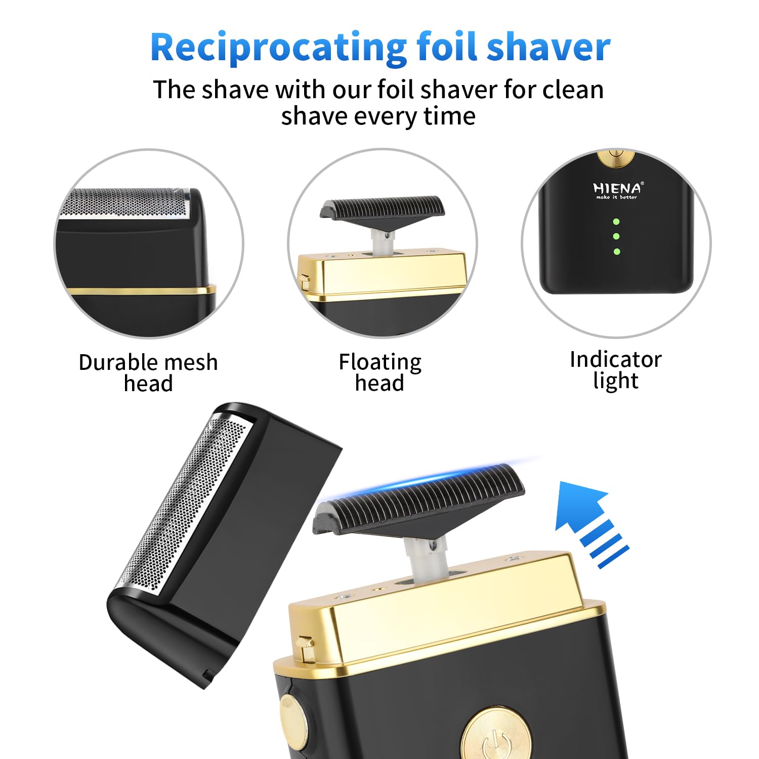 HIENA PRO black hold bag keeps the grooming kit organized and ready.