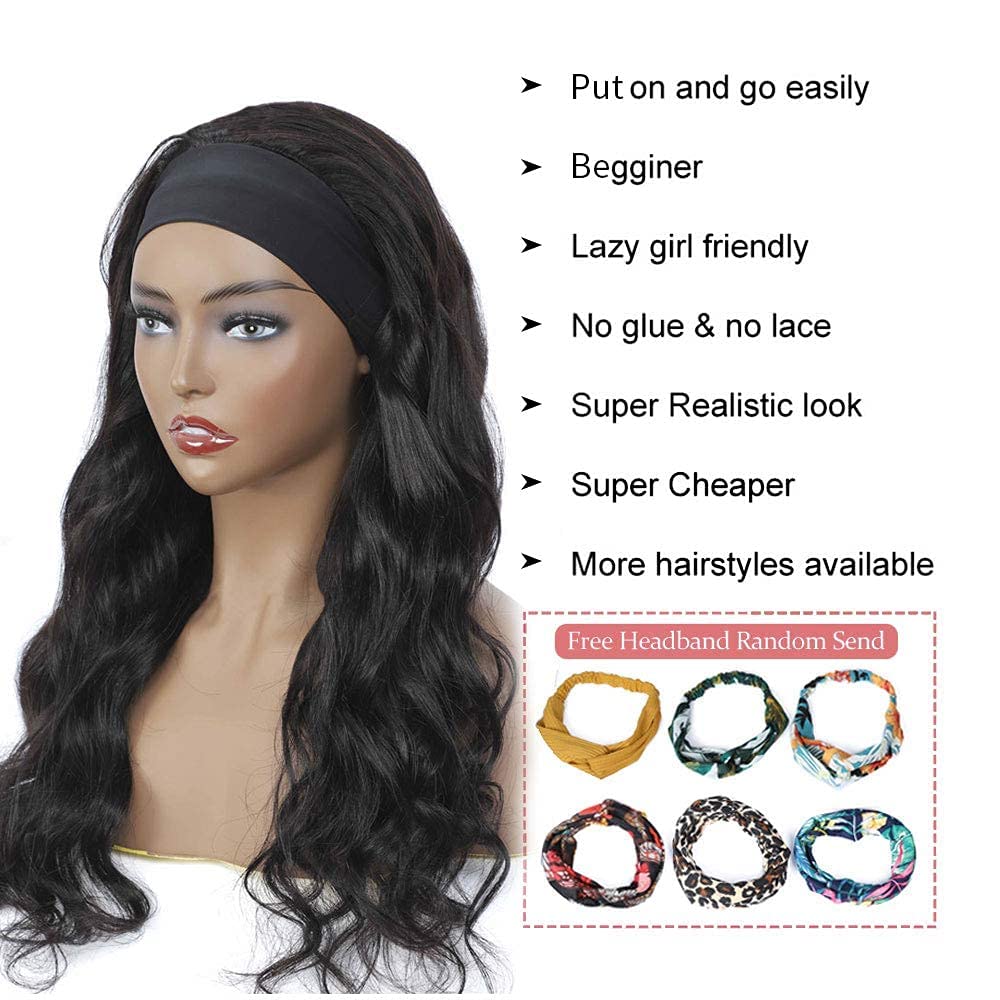 higher headband wig curl close-up highlighting texture and shine