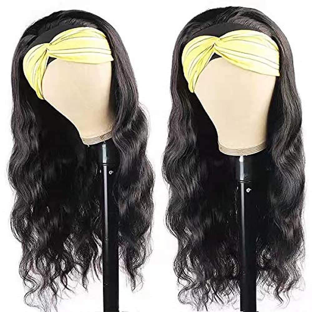 higher headband wig virgin Brazilian hair for soft, natural body wave texture