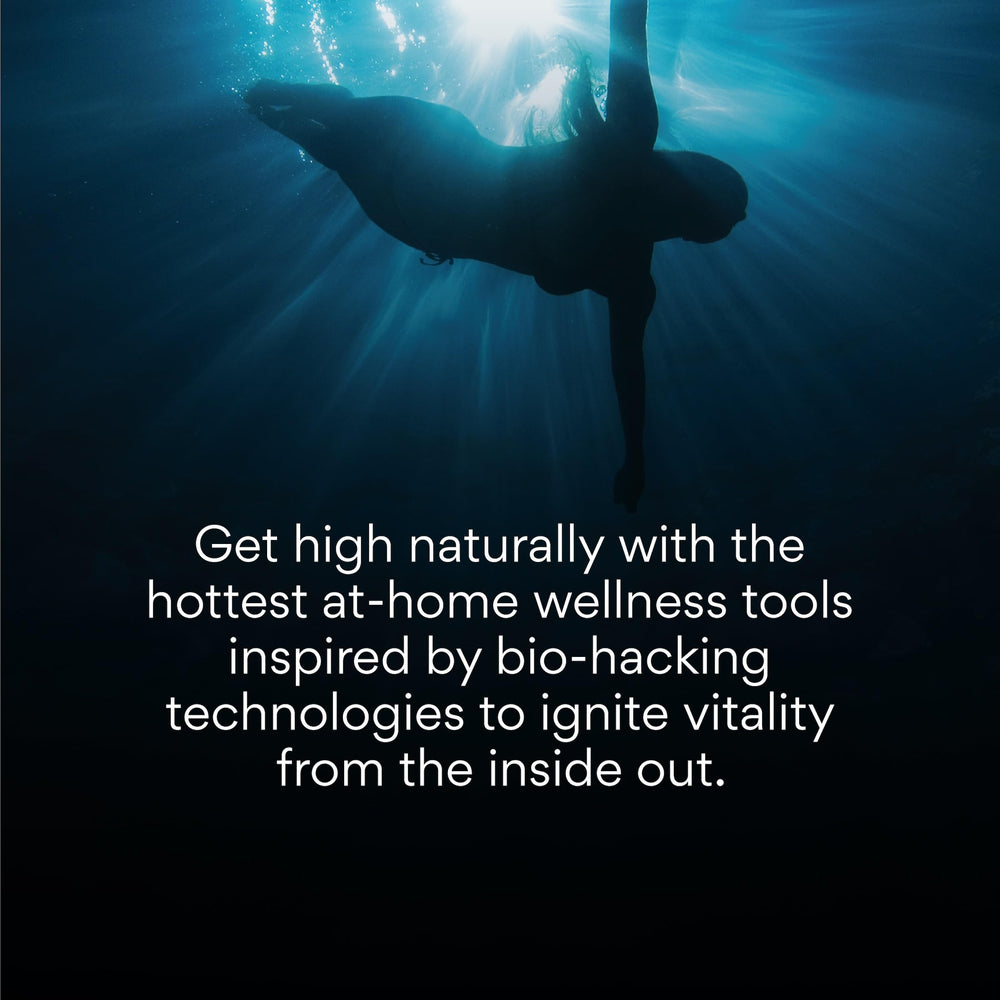 HigherDOSE Serotonin Soak home spa routine image suggests versatile self-care use