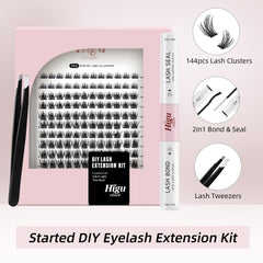 Higu clace lash-bond-and-seal tube close-up for long-lasting hold and easy removal.
