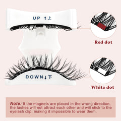 Higu clace Magnetic Eyelashes natural-look pair for everyday style