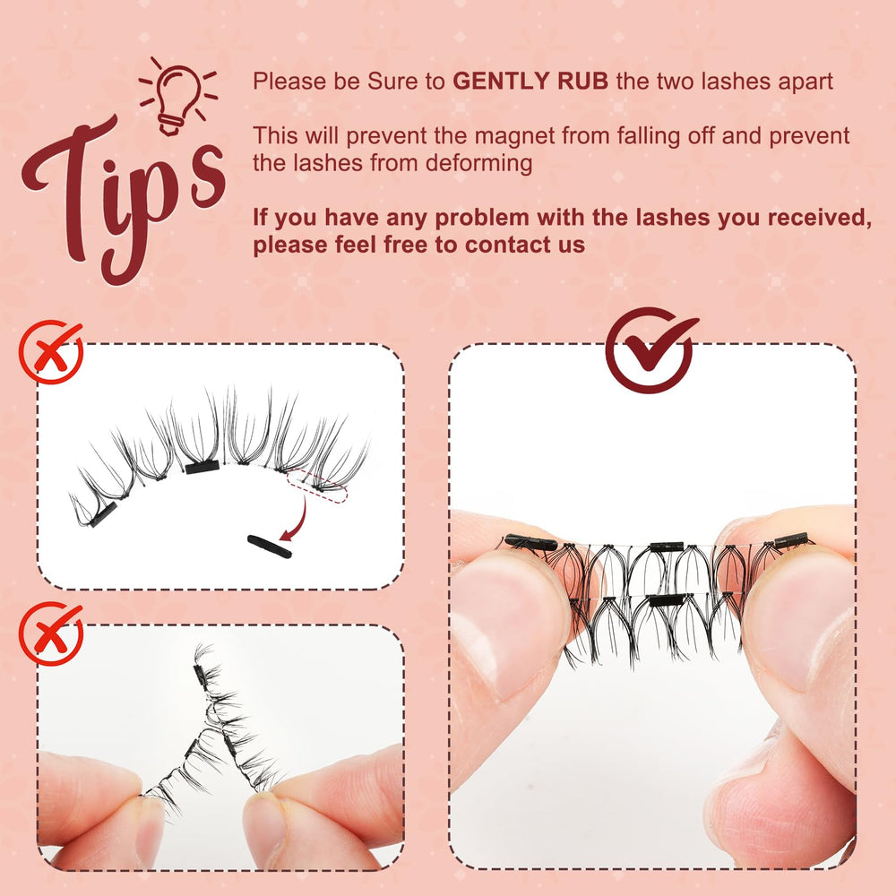 Higu clace reusable magnetic lashes offering sustainable, long-wear options.