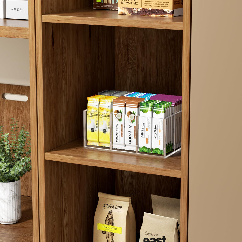 HIIMIEI easy-access brush storage helps streamline daily makeup routine.