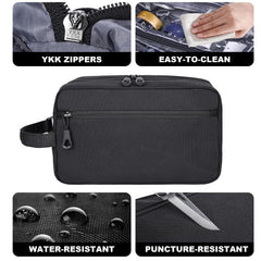 HILOMON leakproof pockets protect liquids during travel