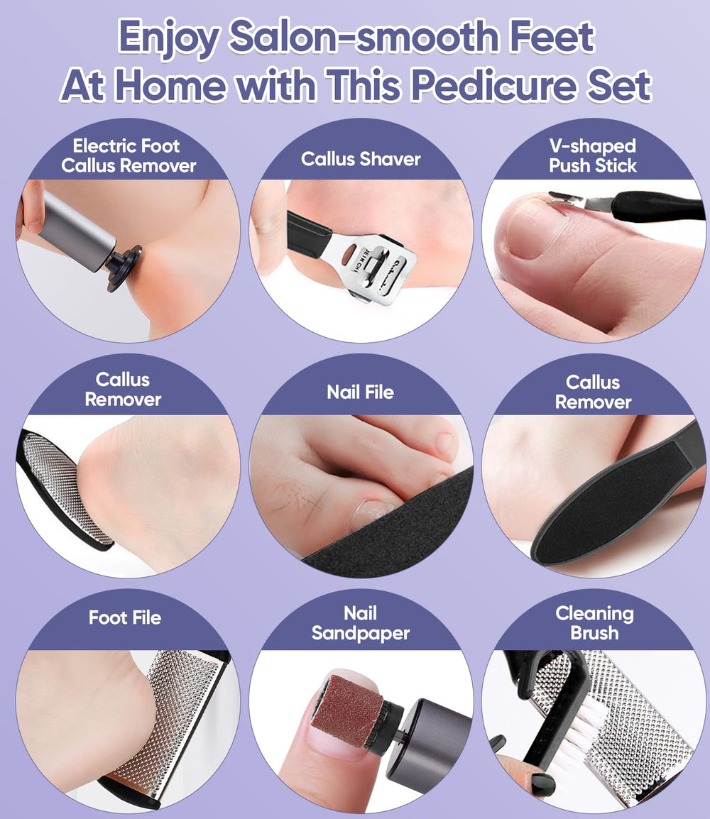 HILUDEER 9-speed settings tailor exfoliation to skin type