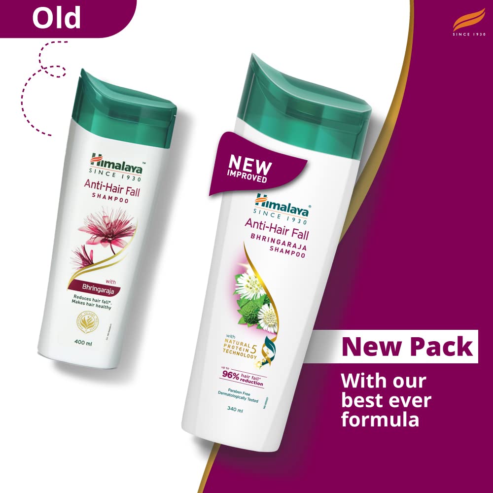 Himalaya Anti-Breakage Shampoo bottle with soft focus and premium cleansing