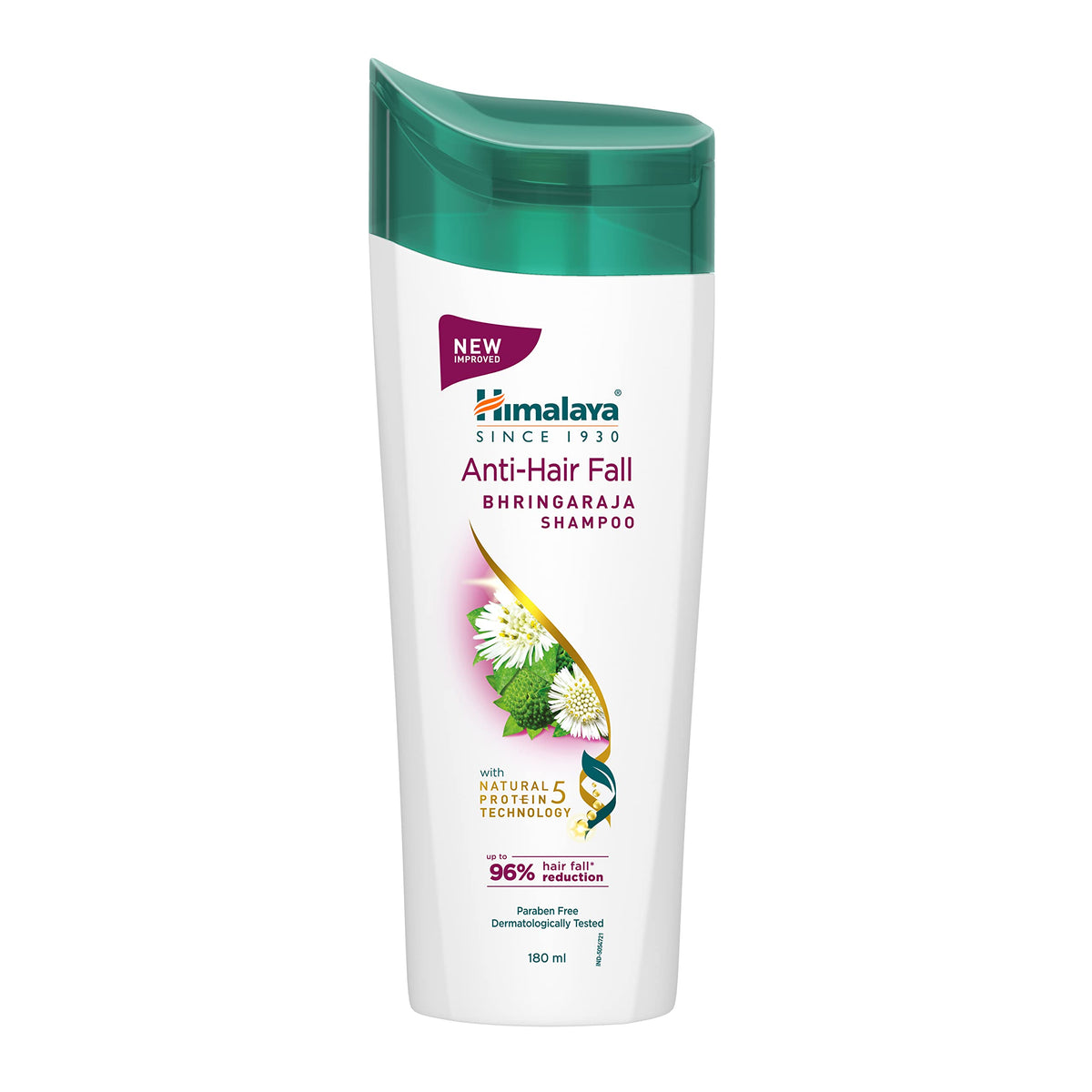 Himalaya Anti-Breakage Shampoo bottle in bathroom scene for healthier-looking hair