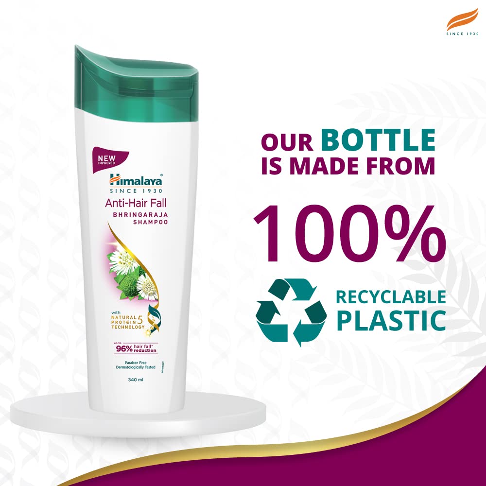 Himalaya Anti-Breakage Shampoo display in retail emphasizing value