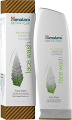 Himalaya Botanique balancing neem-turmeric face-wash vitamin-e oil highlights nourishing moisture