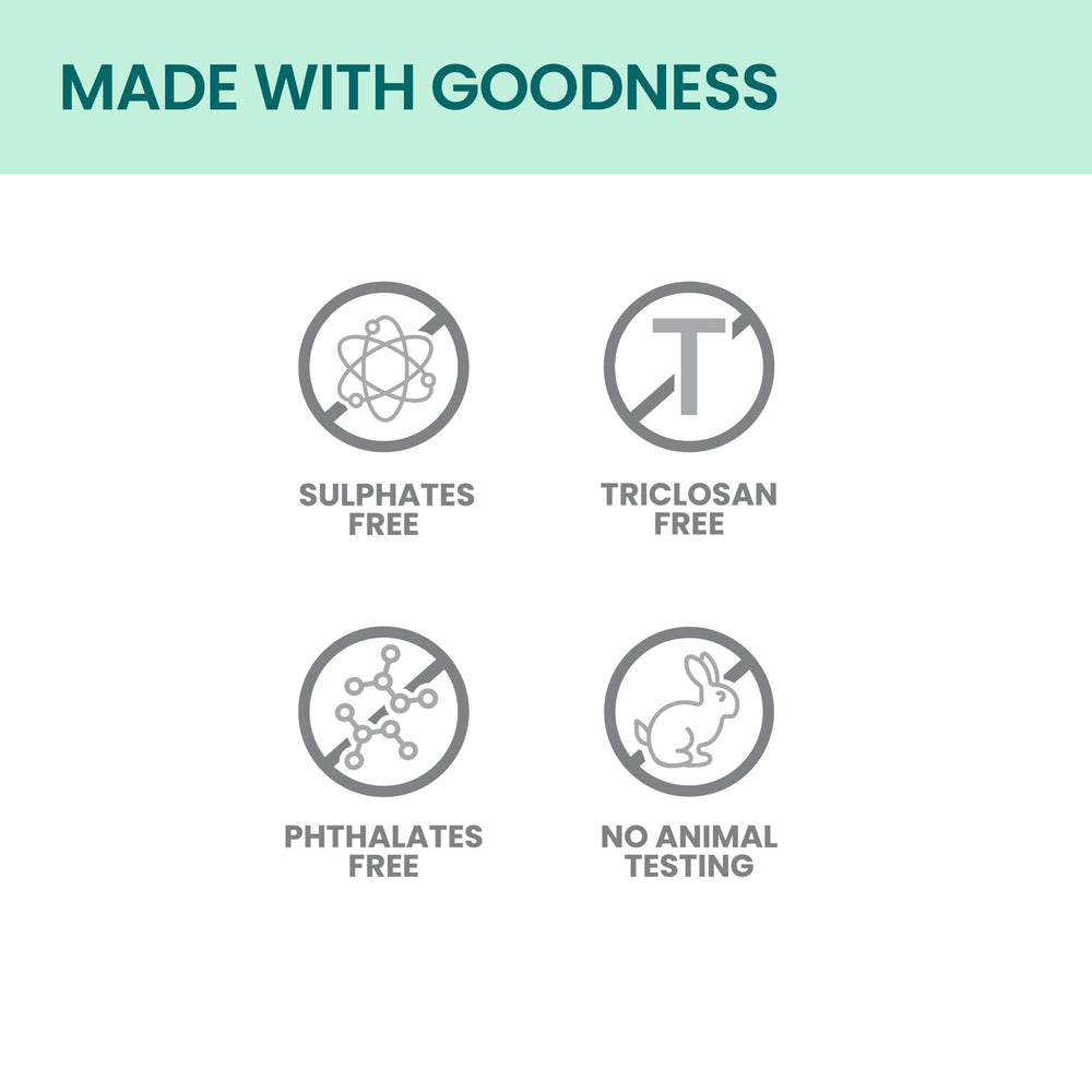 Himalaya cruelty-free badge on pack signaling ethical cleansing choice.