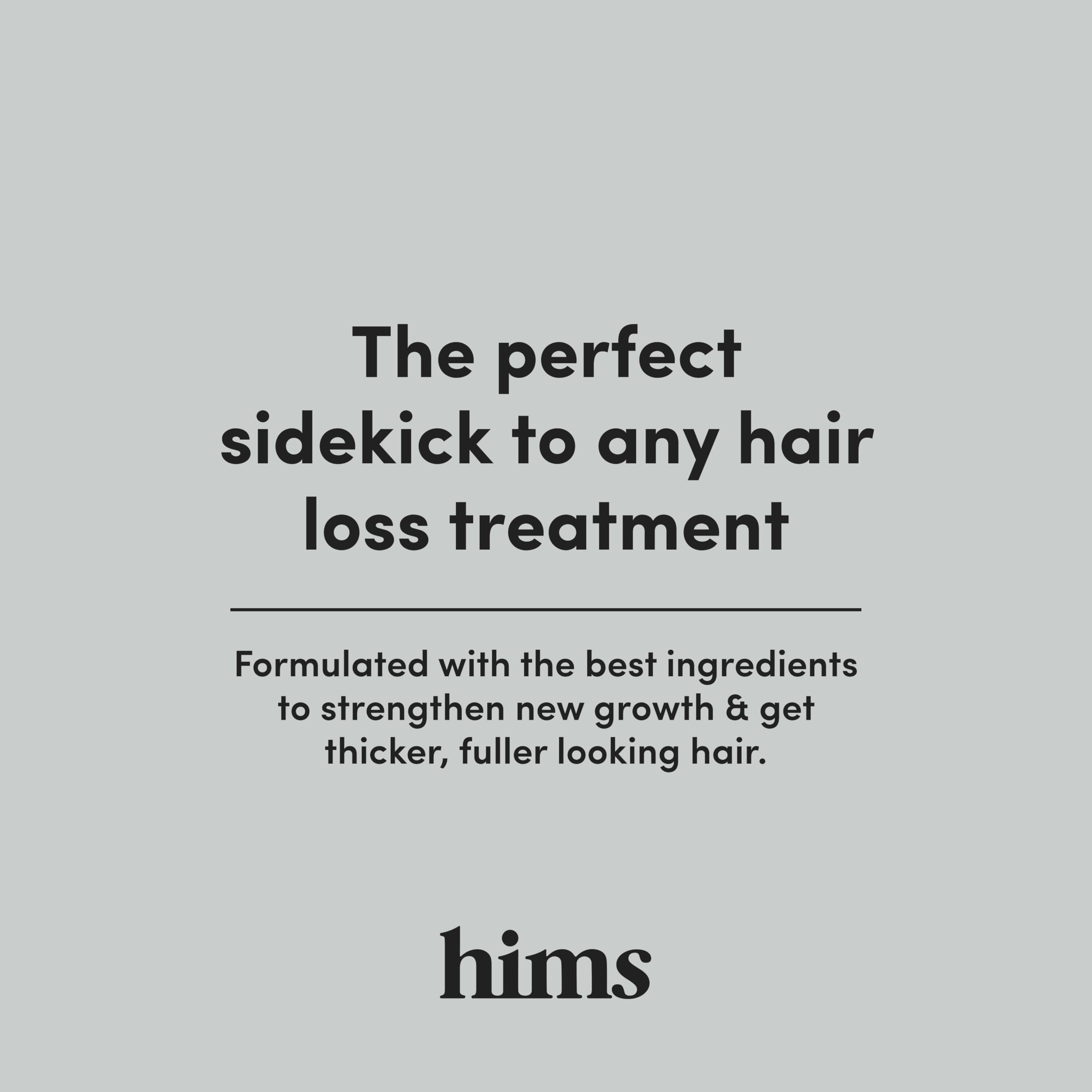hims Dandruff Detox after-use scalp feels soothed with reduced flakiness.