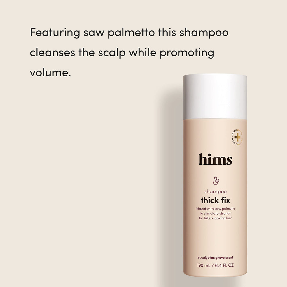 User applying Hims & Hers Minoxidil foam to scalp for potential hair-supporting benefits