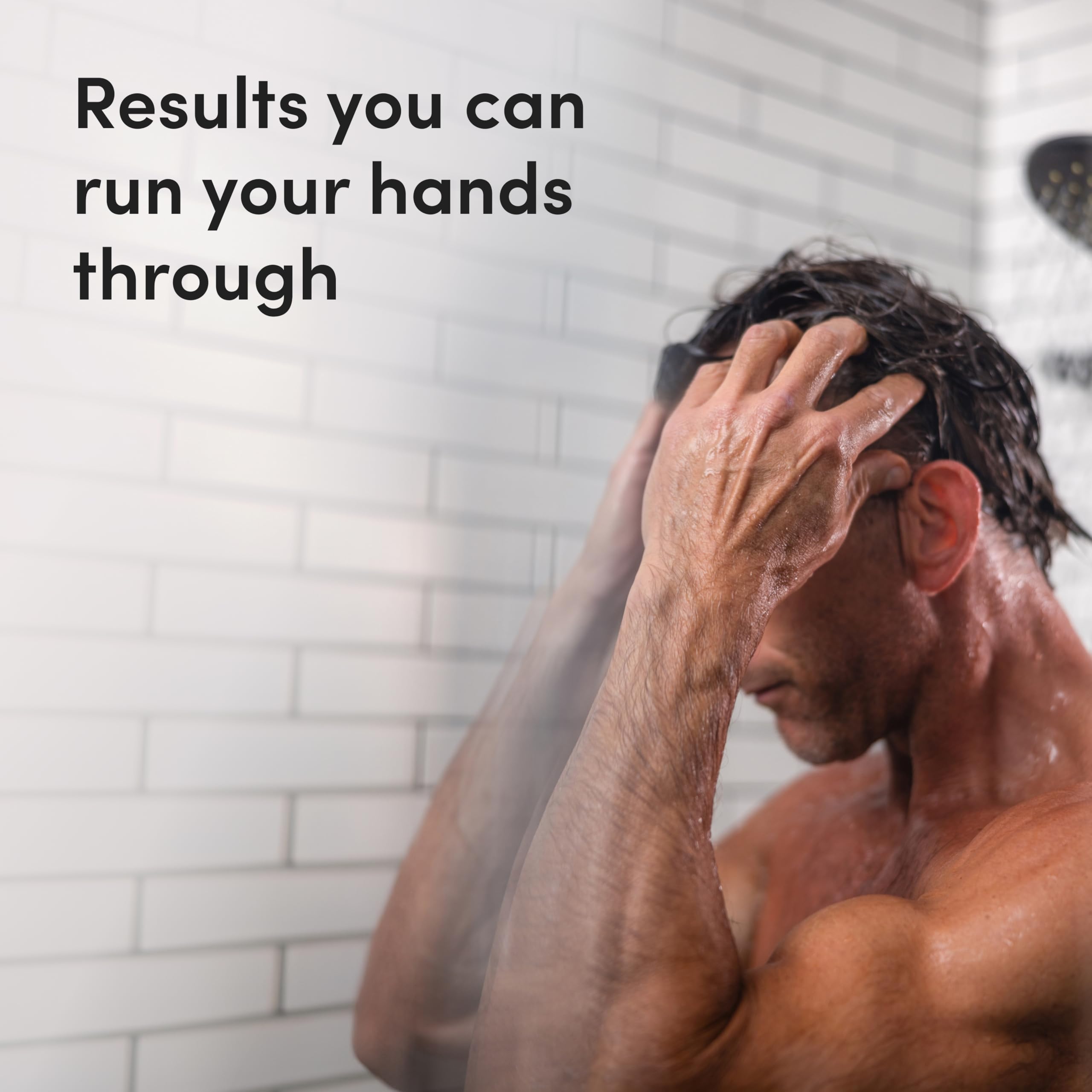 HIMS & HERS Thick Fix with niacinamide ingredient highlight for scalp-friendly care.