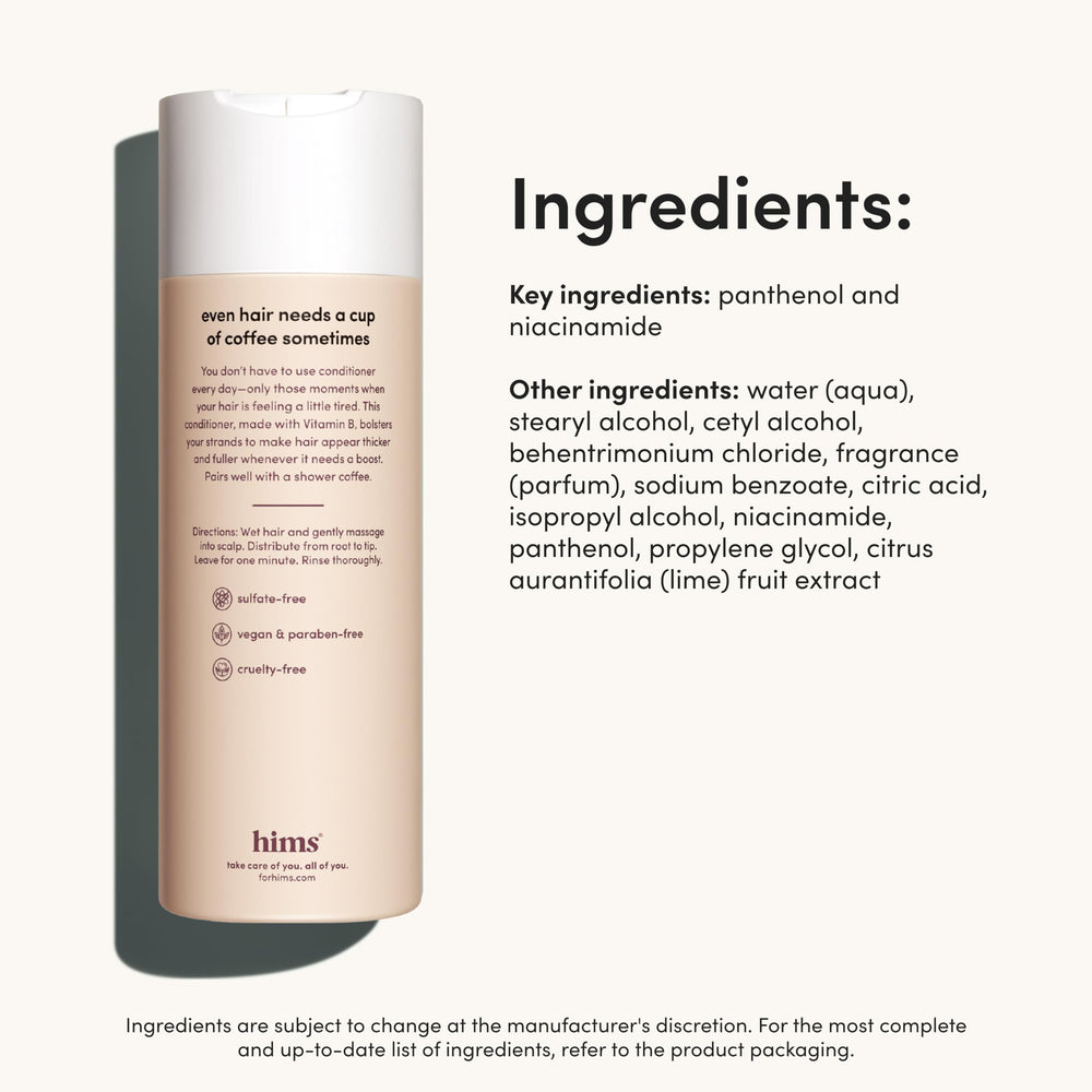 HIMS & HERS Thick Fix provides moisturized, weightless hydration for hair.
