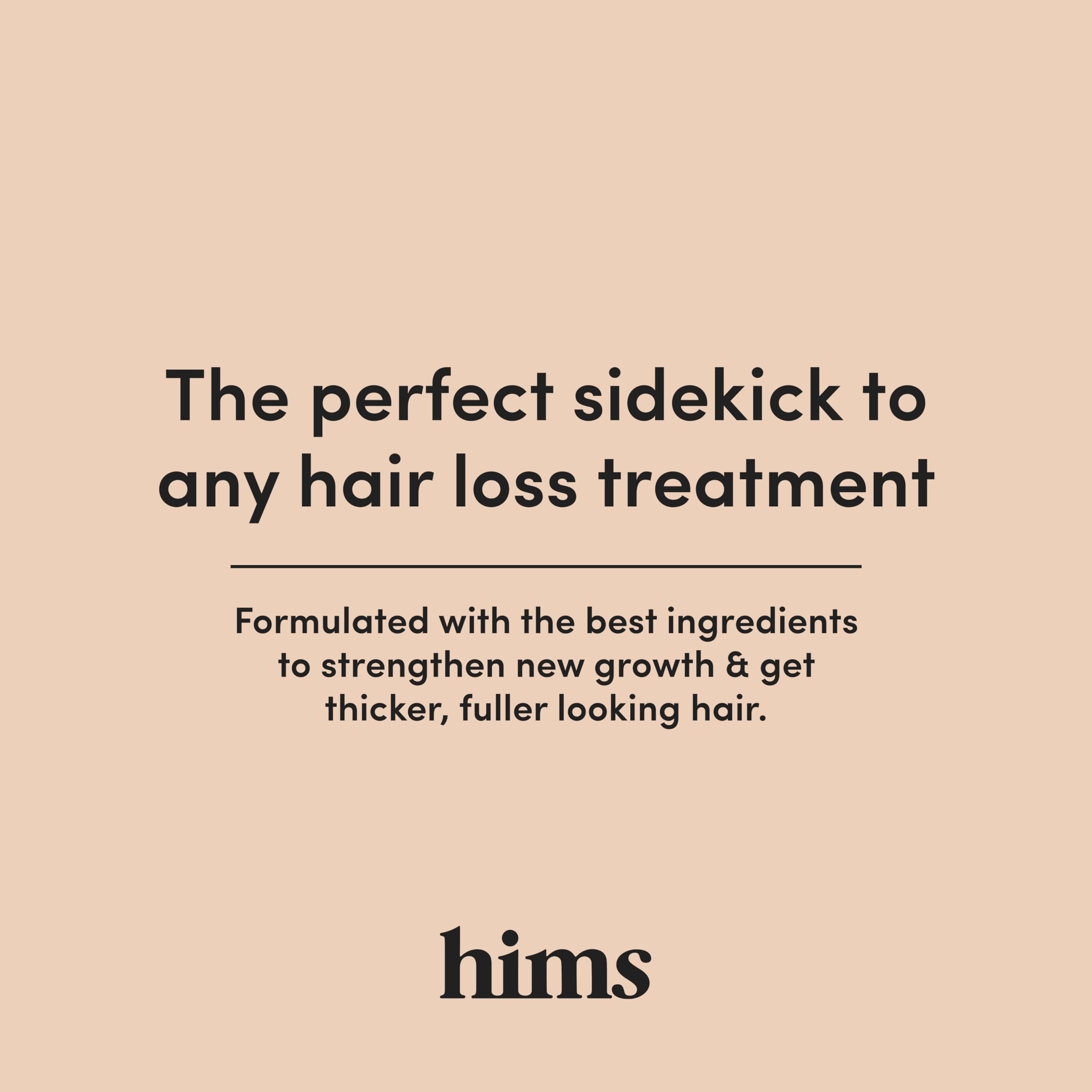 HIMS & HERS Thick Fix two-pack packaging highlighting cruelty-free commitment.