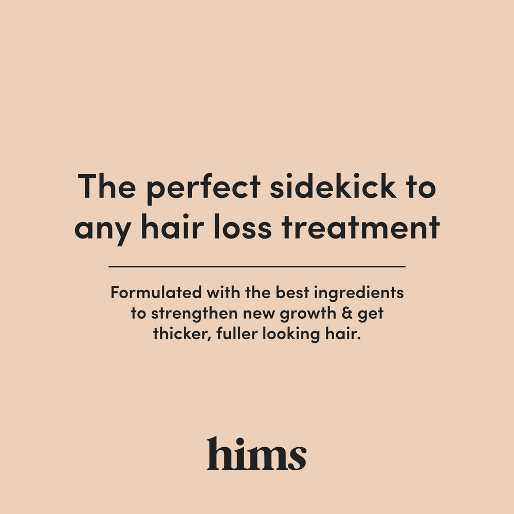 HIMS & HERS Thick Fix two-pack packaging highlighting cruelty-free commitment.