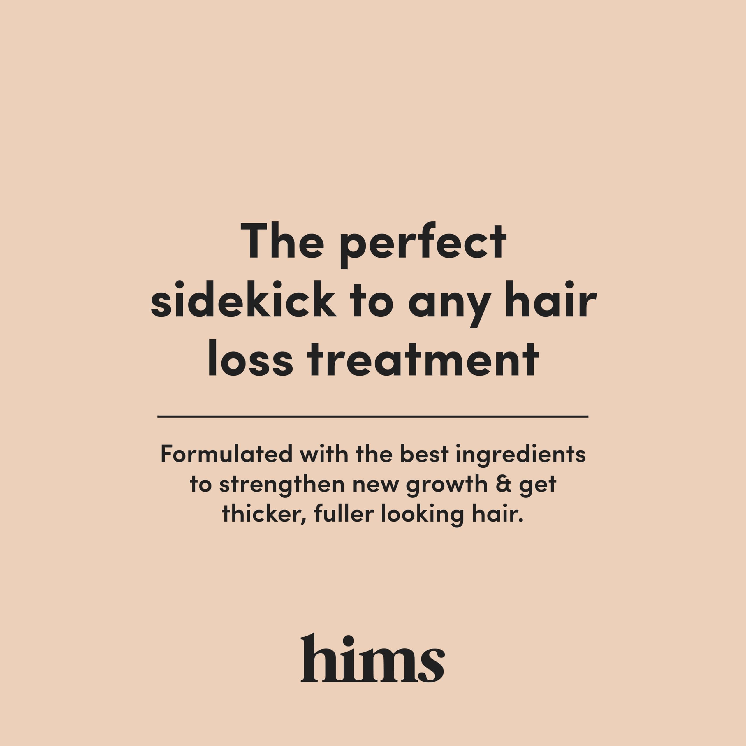 Hims Max Volume Shampoo 2-pack display on shelf.
