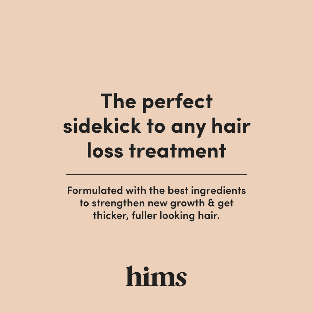 Hims Max Volume Shampoo 2-pack display on shelf.
