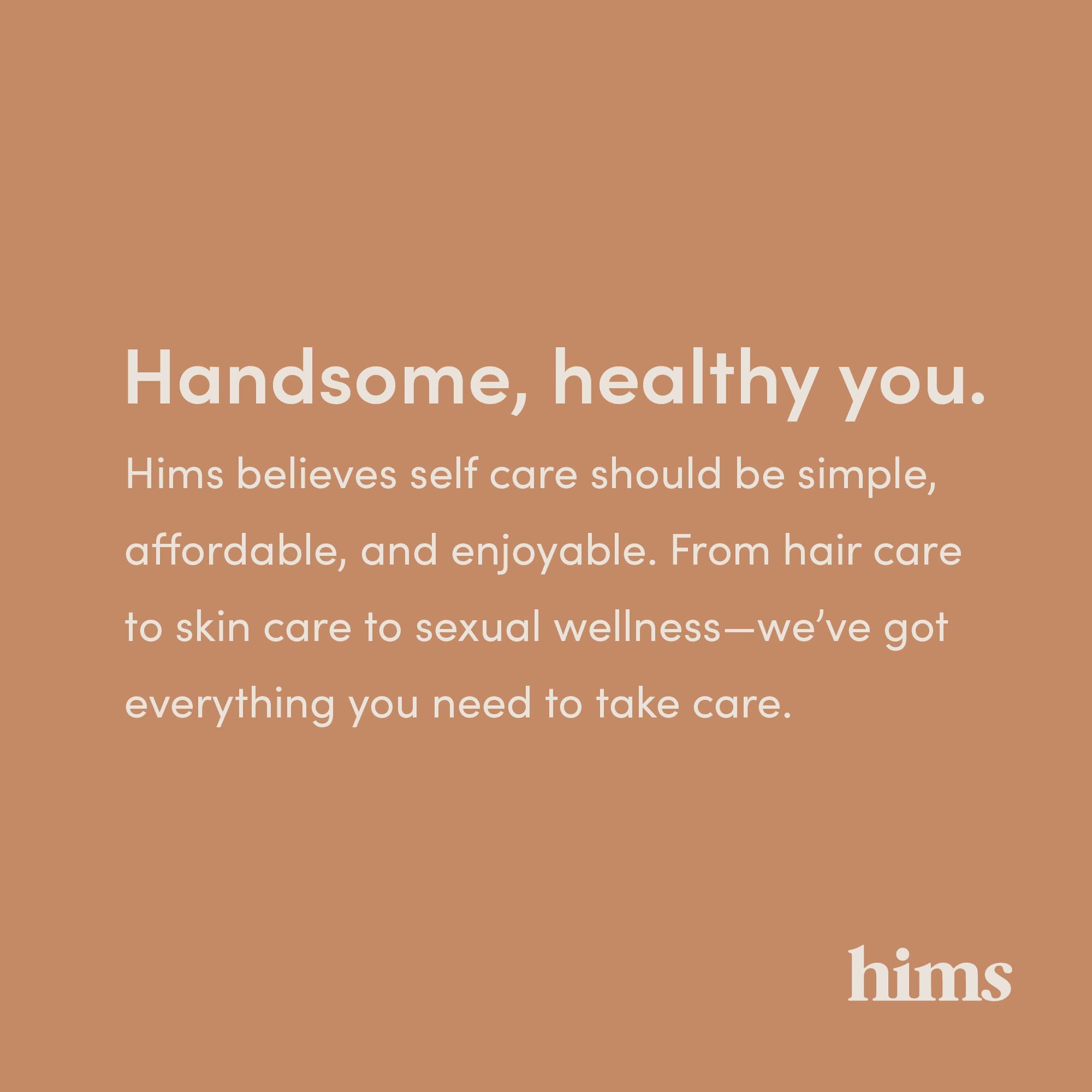 Hims regrowth non-greasy application concept image.