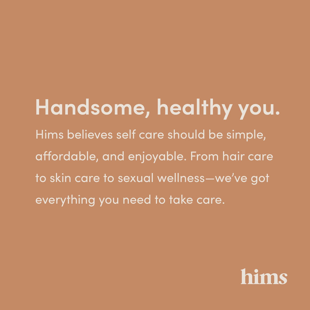 Hims regrowth non-greasy application concept image.