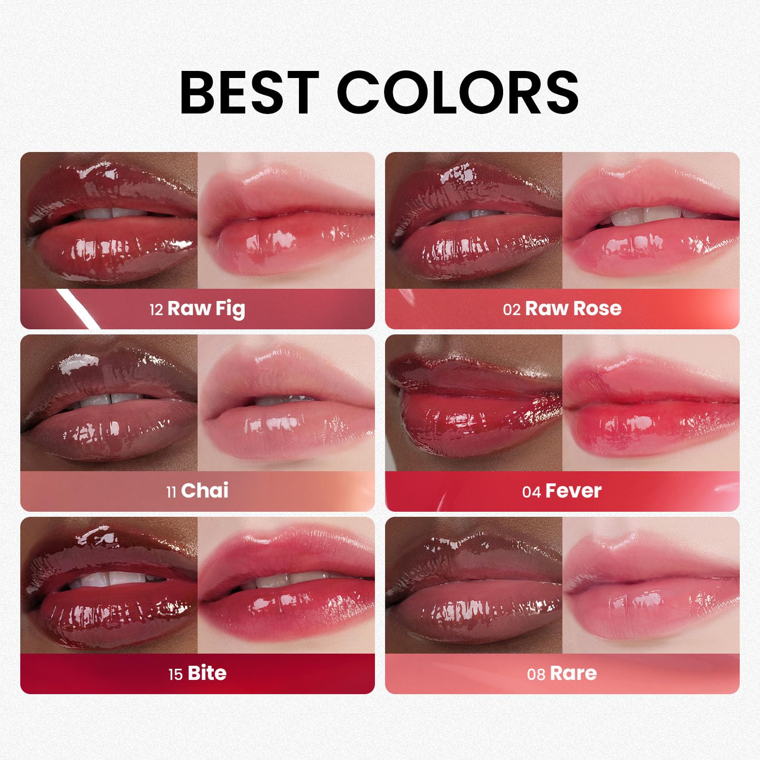 HINCE Raw Glow Lip Tint applying gesture for easy touchups