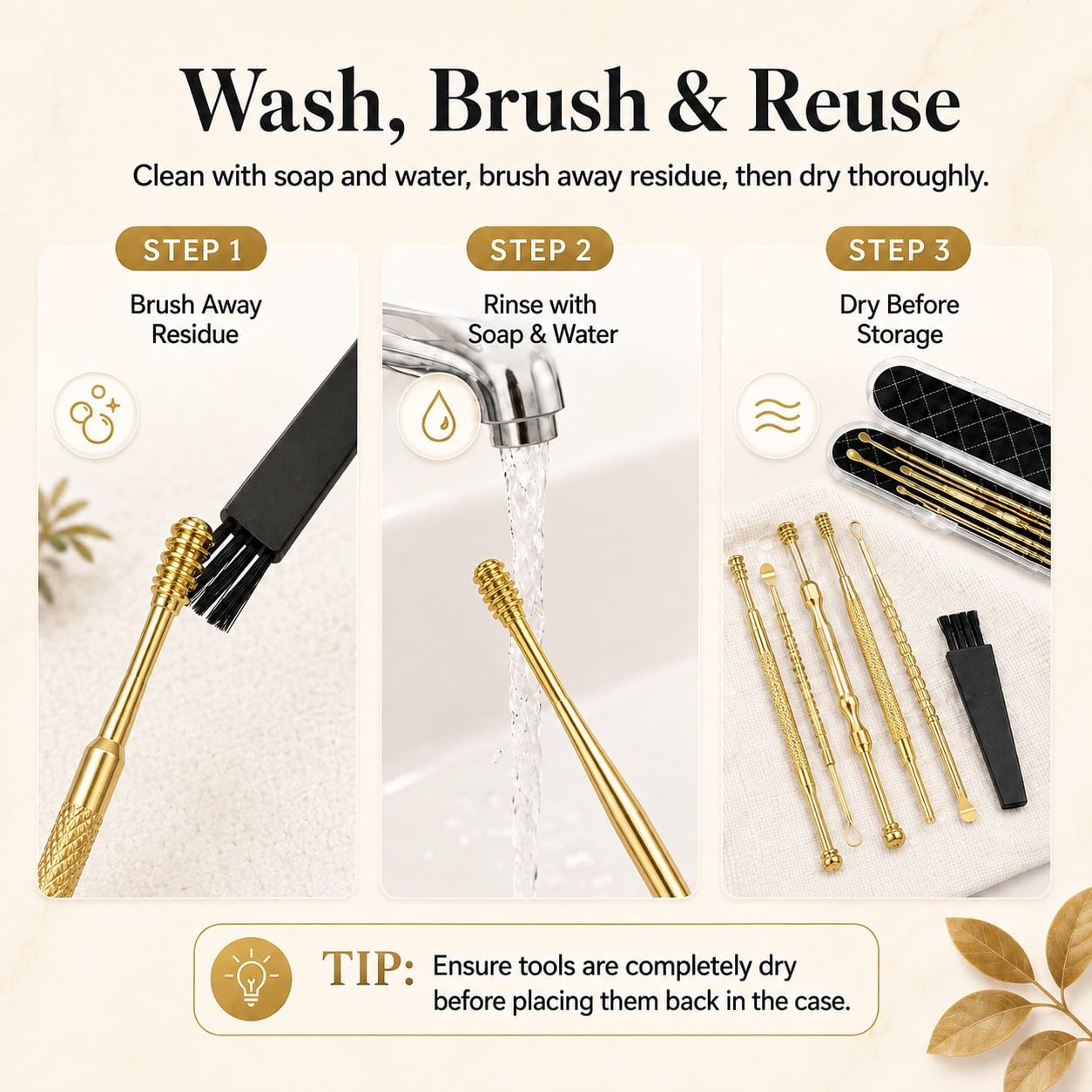 Hion cleaning brush and scrub demonstrating easy maintenance and hygiene benefit