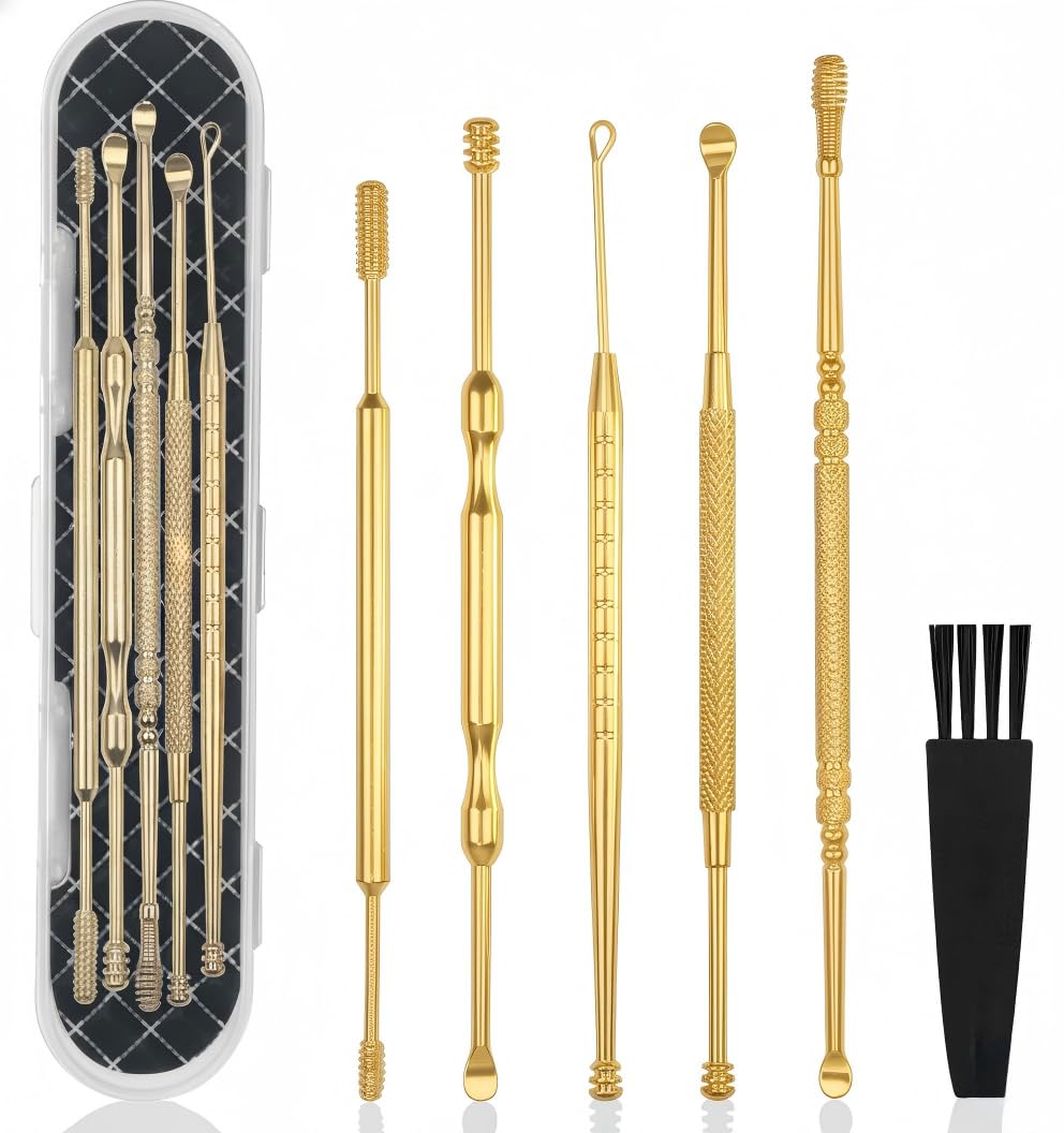 Hion front view case and tools showing organized gold kit and portability benefit