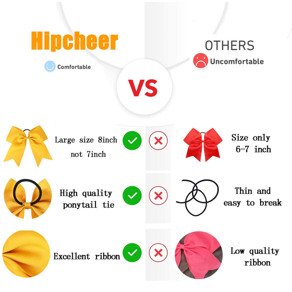 Hipcheer team gift bows ideal for competitions or celebrations.