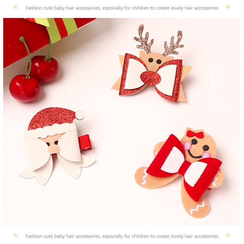 HIPIHOM Snowflake hair clip adds twinkle and dependable grip.