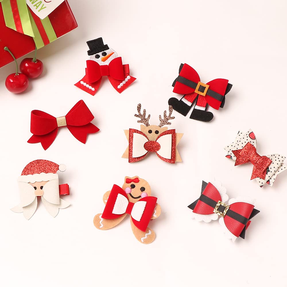 HIPIHOM Snowman hair clip adds playful charm with light wear.