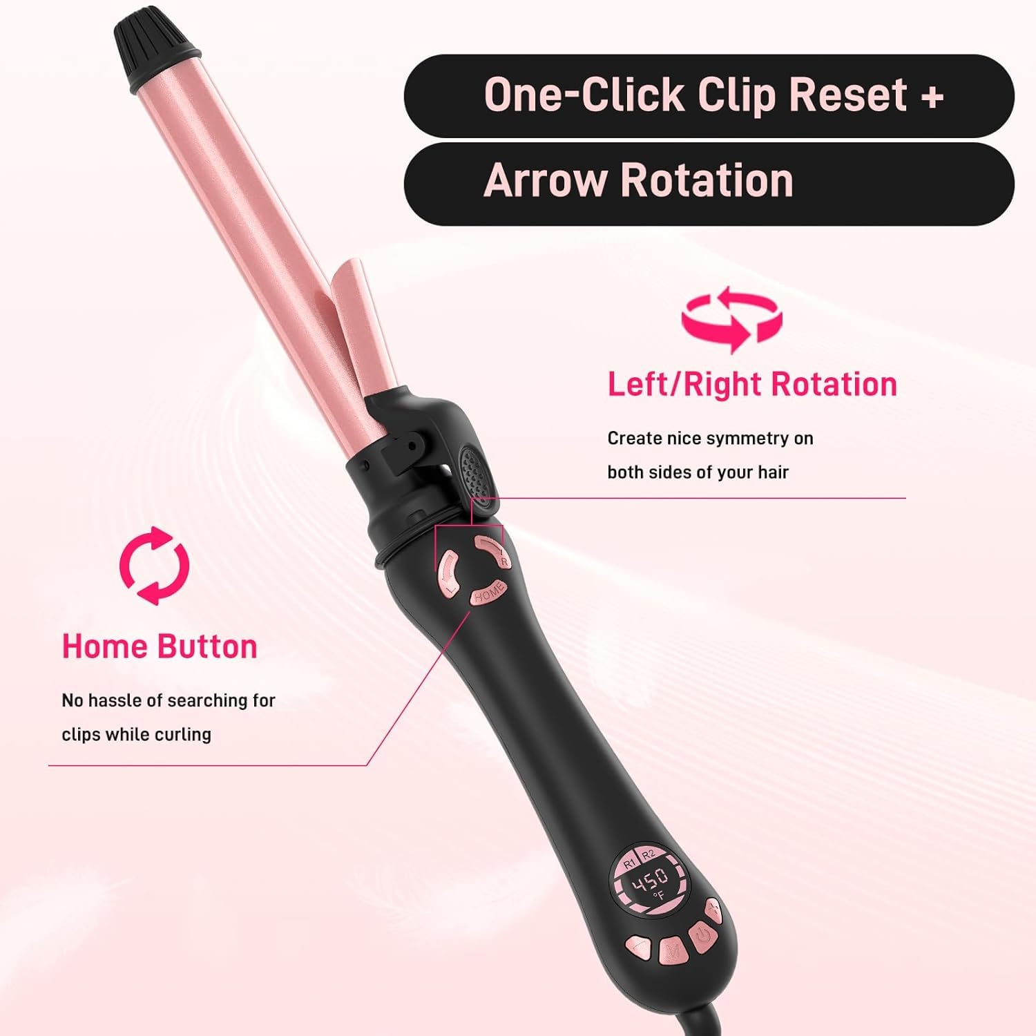 HITTIONA safety features like cool tip and stand for safer styling