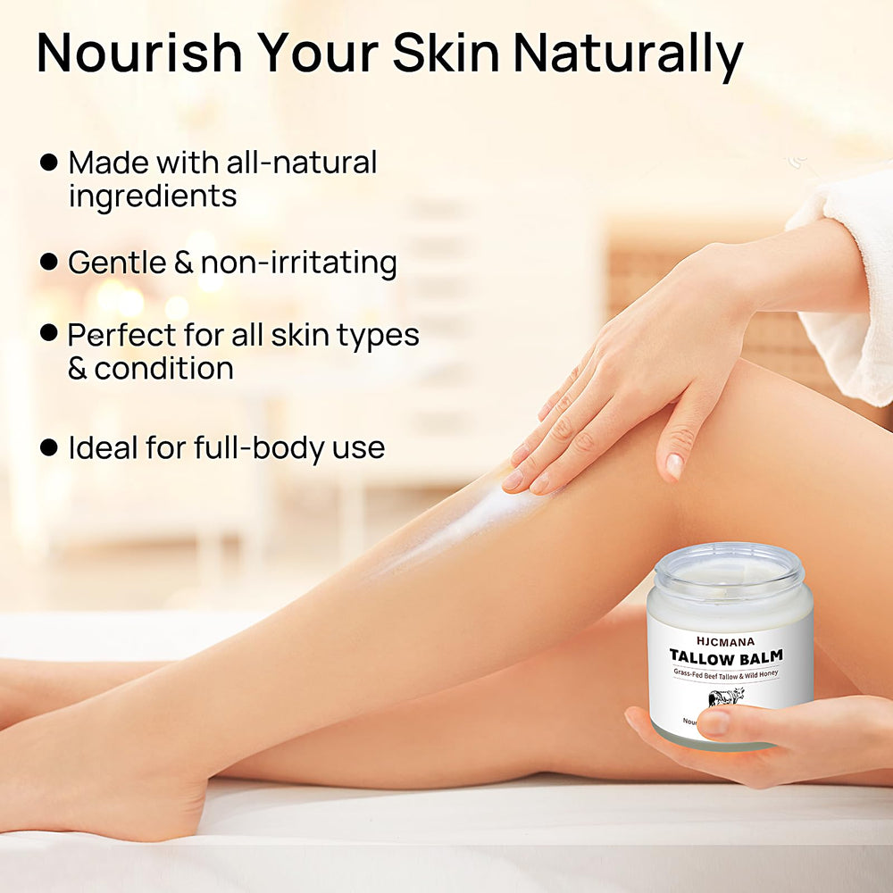 HJCMANA hand-application demonstrates soothing, non-greasy hydration for dry skin