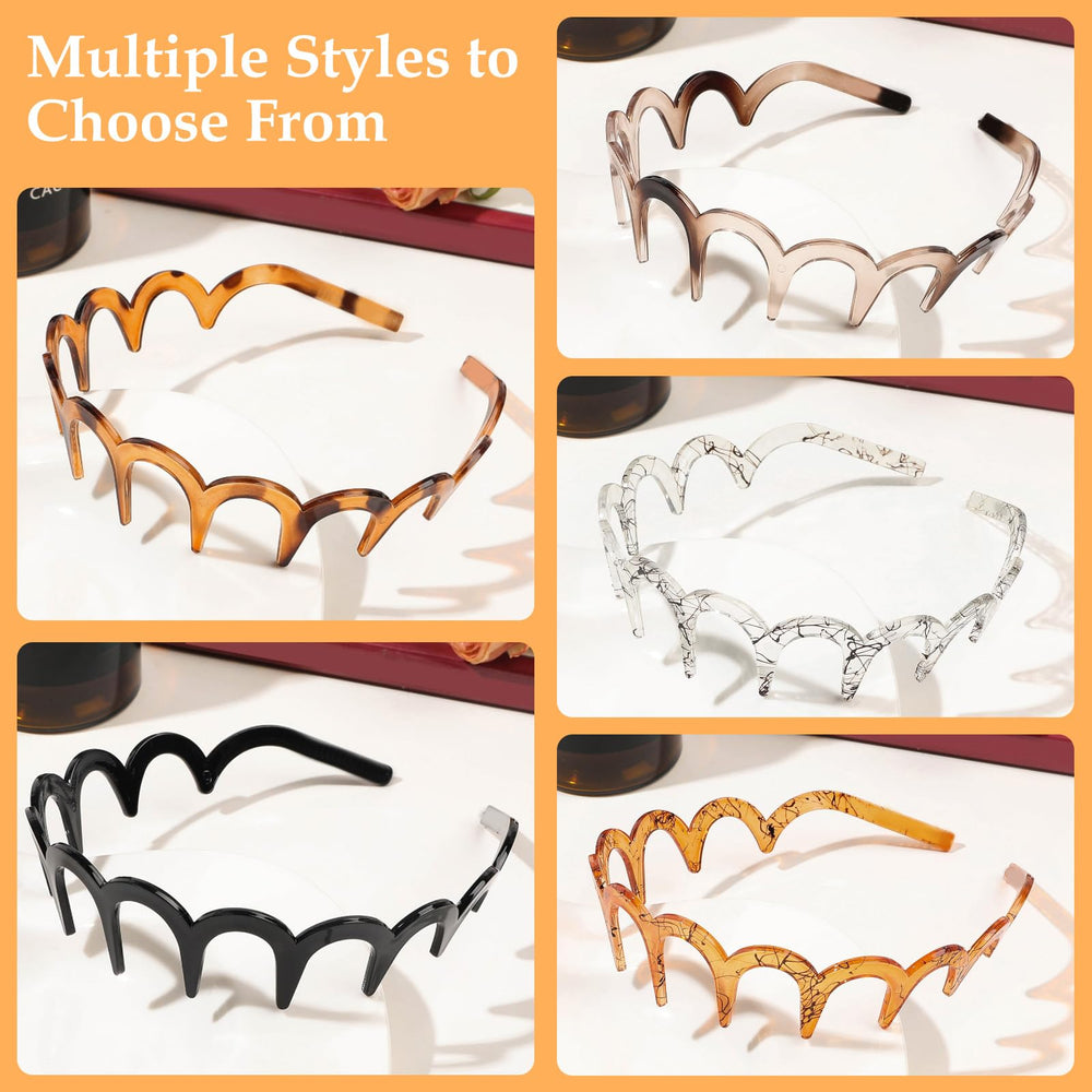 HJKLIUT versatile headband enhances hairstyles for ceremonies, holidays, and everyday outfits