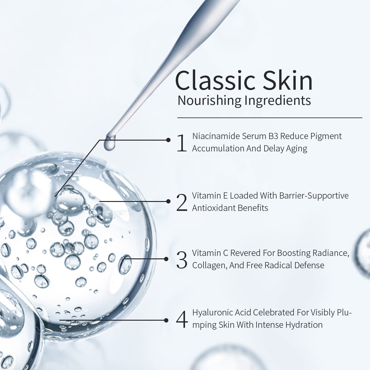Applying capsule on skin during morning routine for a fresh start