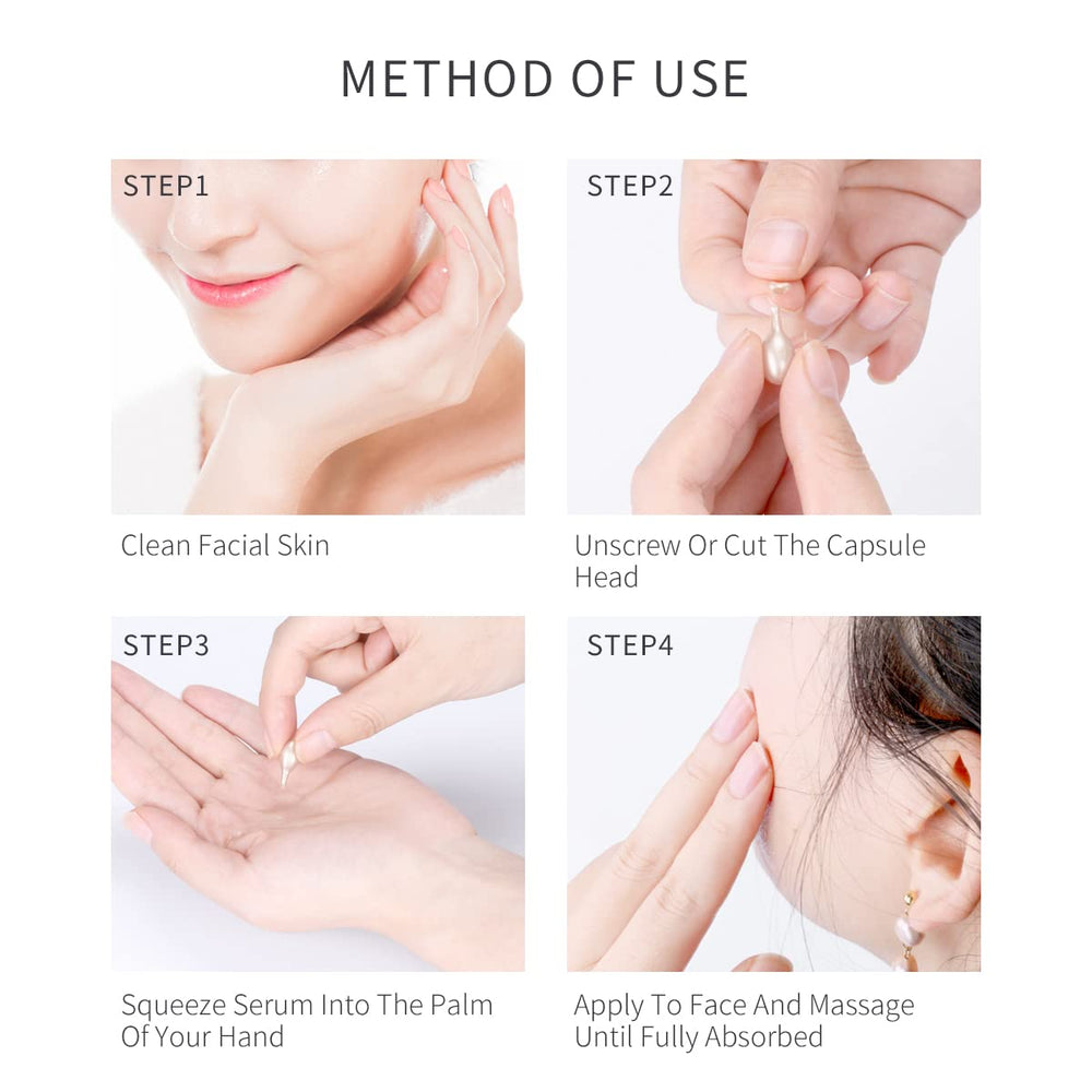 Portrait of a user with glowing skin after HKH Niacinamide Capsules