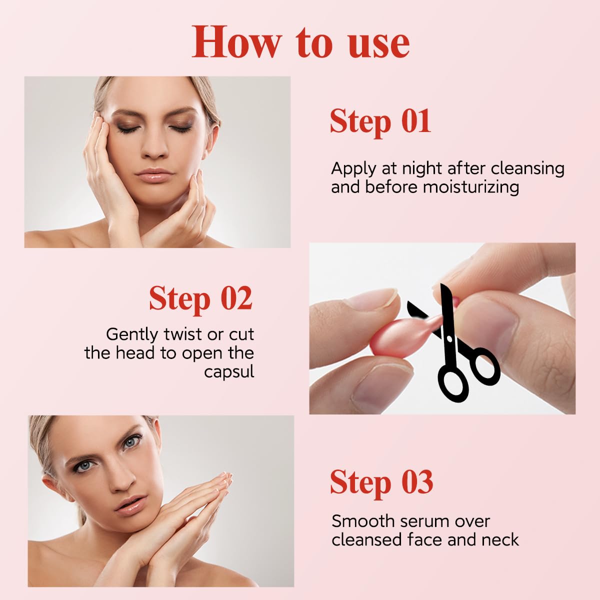 HKH oil blend; jojoba and avocado oils provide non-greasy hydration.