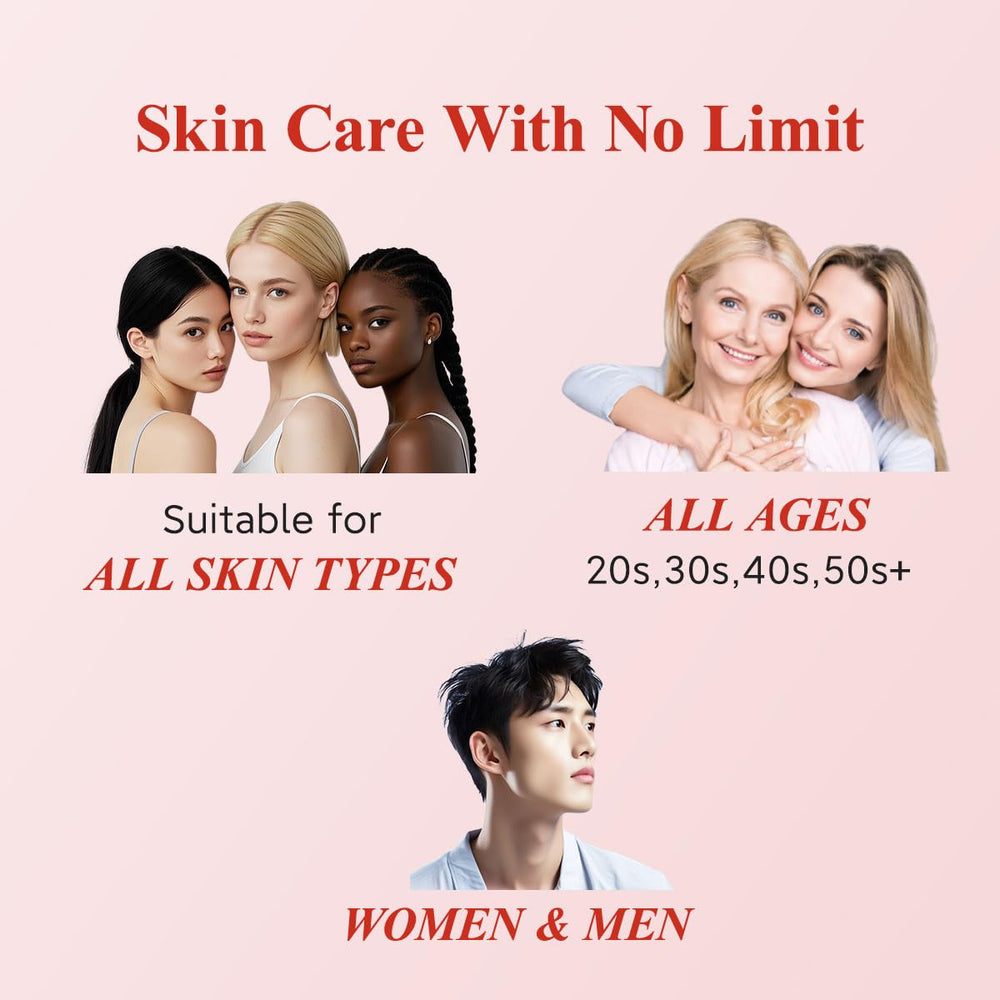 HKH skin finish after use; hydrated, even-toned appearance.